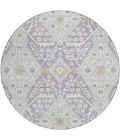 Addison Chantille ACN863-Lavender 8 ft. X 8 ft. Round Rug