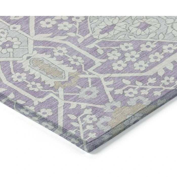 Addison Chantille ACN863-Lavender 8 ft. X 8 ft. Round Rug