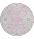 Addison Chantille ACN863-Pink 8 ft. X 8 ft. Round Rug