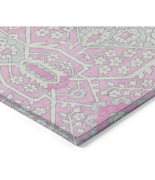 Addison Chantille ACN863-Pink 8 ft. X 8 ft. Round Rug