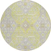 Addison Chantille ACN863-Yellow 8 ft. X 8 ft. Round Rug