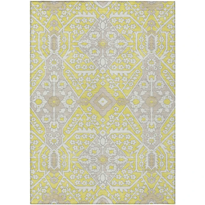Addison Chantille ACN863-Yellow 10 ft. X 14 ft. Rectangle Rug