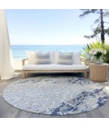 Addison Chantille ACN864-Navy 8 ft. X 8 ft. Round Rug