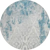 Addison Chantille ACN864-Teal 8 ft. X 8 ft. Round Rug