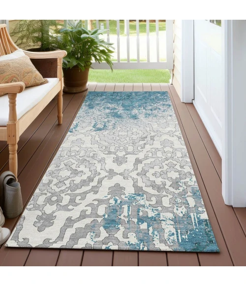 Addison Chantille ACN864-Teal 2 ft. 3 in. X 7 ft. 6 in. Rectangle Rug
