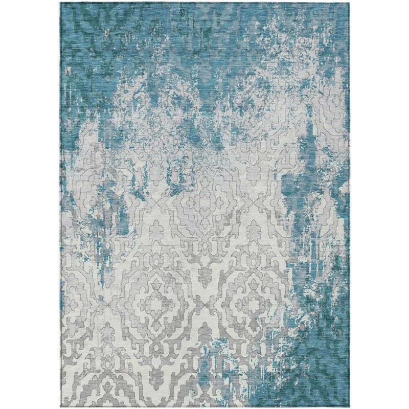 Addison Chantille ACN864-Teal 9 ft. X 12 ft. Rectangle Rug