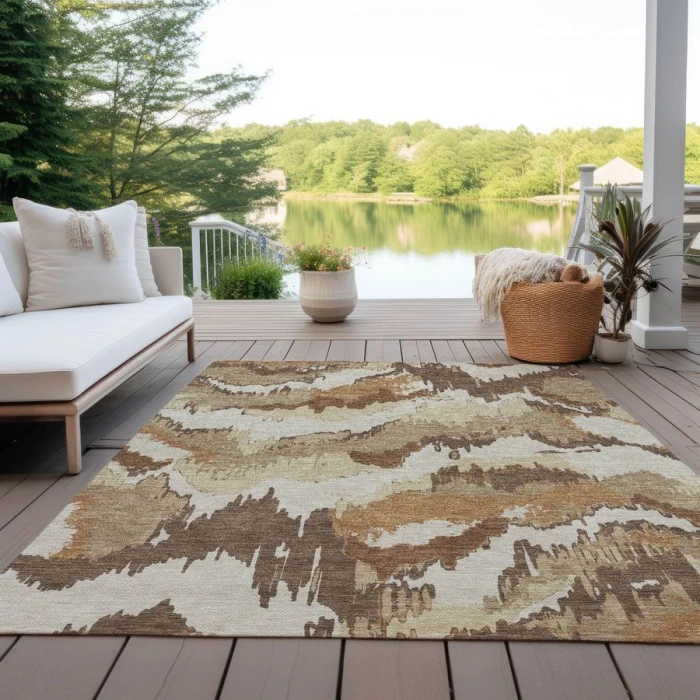 Addison Chantille ACN865-Chocolate 9 ft. X 12 ft. Rectangle Rug