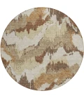 Addison Chantille ACN865-Chocolate 8 ft. X 8 ft. Round Rug