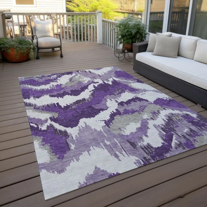 Addison Chantille ACN865-Purple 10 ft. X 14 ft. Rectangle Rug