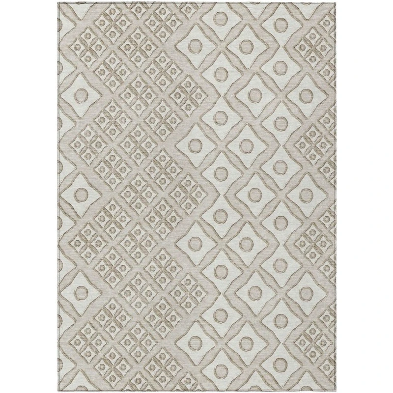 Addison Chantille ACN866-Beige 5 ft. X 7 ft. 6 in. Rectangle Rug