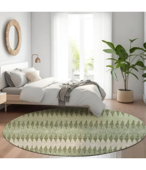 Addison Chantille ACN867-Aloe 8 ft. X 8 ft. Round Rug