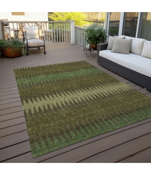 Addison Chantille ACN867-Olive 10 ft. X 14 ft. Rectangle Rug