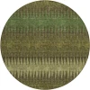 Addison Chantille ACN867-Olive 8 ft. X 8 ft. Round Rug
