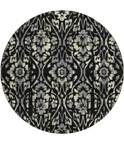 Addison Chantille ACN868-Black 8 ft. X 8 ft. Round Rug