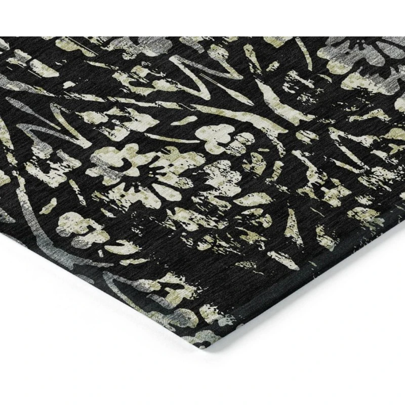 Addison Chantille ACN868-Black 2 ft. 3 in. X 7 ft. 6 in. Rectangle Rug