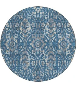 Addison Chantille ACN868-Blue 8 ft. X 8 ft. Round Rug