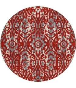 Addison Chantille ACN868-Red 8 ft. X 8 ft. Round Rug