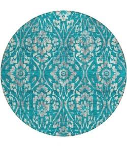 Addison Chantille ACN868-Teal 8 ft. X 8 ft. Round Rug