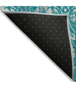Addison Chantille ACN868-Teal 8 ft. X 8 ft. Round Rug