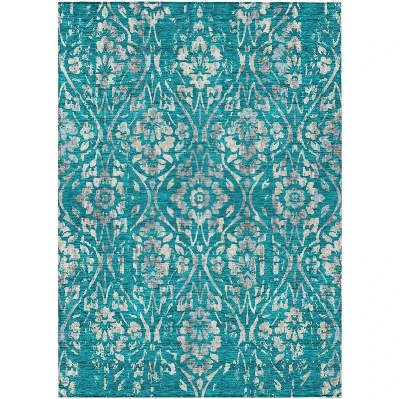 Addison Chantille ACN868-Teal 10 ft. X 14 ft. Rectangle Rug