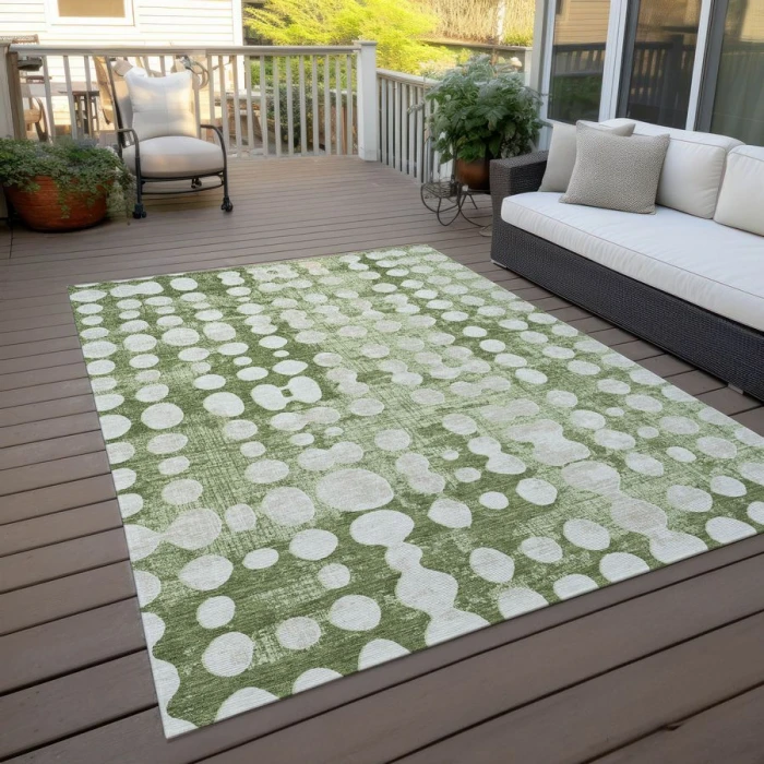 Addison Chantille ACN869-Aloe 5 ft. X 7 ft. 6 in. Rectangle Rug