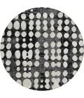 Addison Chantille ACN869-Black 8 ft. X 8 ft. Round Rug