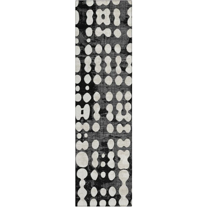Addison Chantille ACN869-Black 2 ft. 3 in. X 7 ft. 6 in. Rectangle Rug
