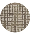 Addison Chantille ACN869-Brown 8 ft. X 8 ft. Round Rug