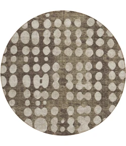 Addison Chantille ACN869-Brown 8 ft. X 8 ft. Round Rug