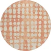 Addison Chantille ACN869-Coral 8 ft. X 8 ft. Round Rug