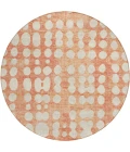 Addison Chantille ACN869-Coral 8 ft. X 8 ft. Round Rug