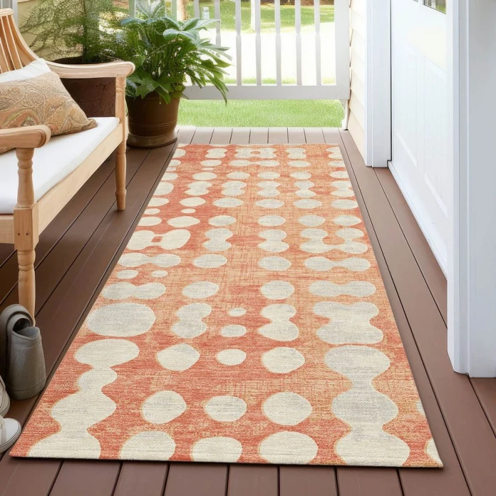 Addison Chantille ACN869-Coral 2 ft. 3 in. X 7 ft. 6 in. Rectangle Rug