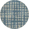 Addison Chantille ACN869-Denim 8 ft. X 8 ft. Round Rug