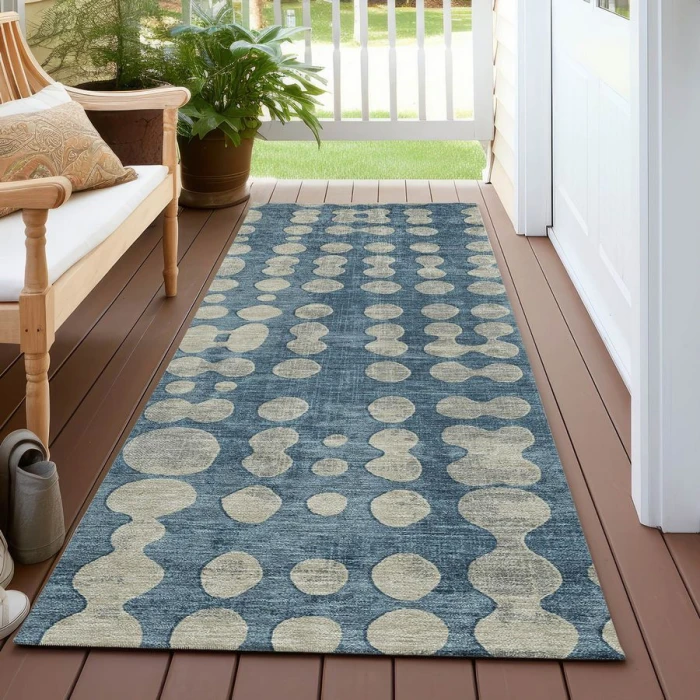 Addison Chantille ACN869-Denim 2 ft. 3 in. X 7 ft. 6 in. Rectangle Rug