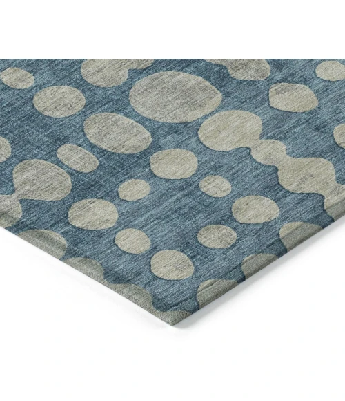 Addison Chantille ACN869-Denim 8 ft. X 8 ft. Round Rug