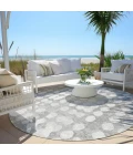Addison Chantille ACN869-Gray 8 ft. X 8 ft. Round Rug