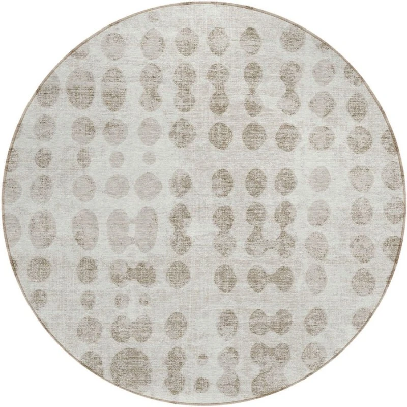 Addison Chantille ACN869-Ivory 8 ft. X 8 ft. Round Rug