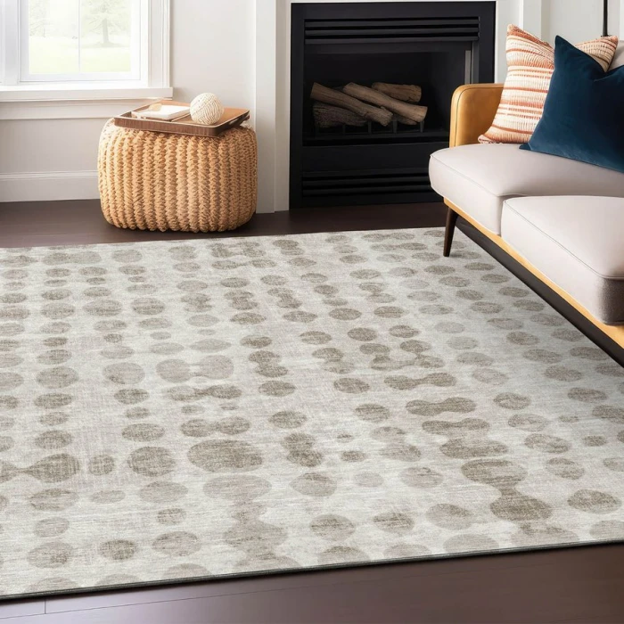 Addison Chantille ACN869-Ivory 5 ft. X 7 ft. 6 in. Rectangle Rug