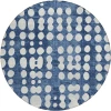 Addison Chantille ACN869-Navy 8 ft. X 8 ft. Round Rug