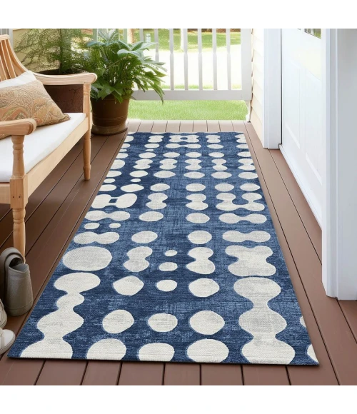 Addison Chantille ACN869-Navy 2 ft. 3 in. X 7 ft. 6 in. Rectangle Rug
