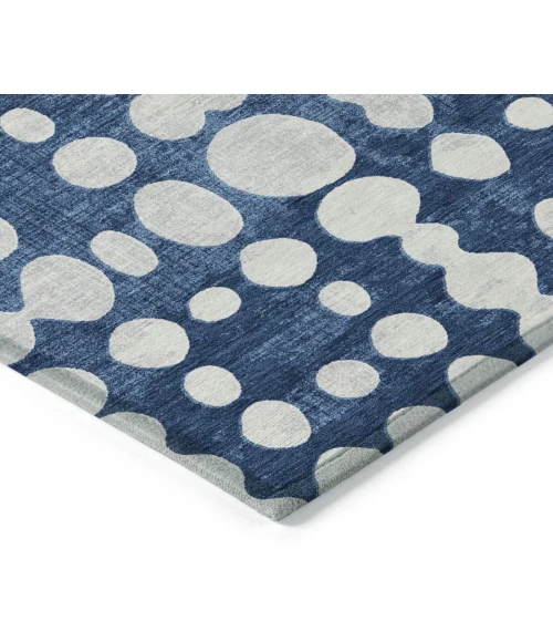 Addison Chantille ACN869-Navy 8 ft. X 8 ft. Round Rug