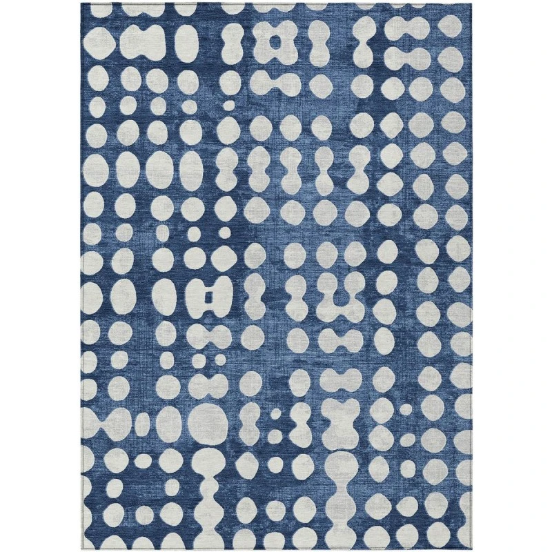 Addison Chantille ACN869-Navy 5 ft. X 7 ft. 6 in. Rectangle Rug