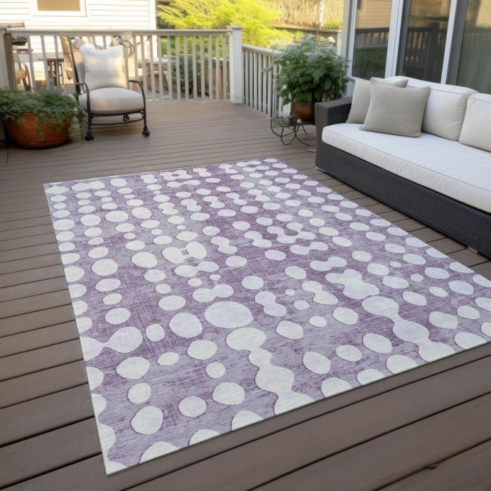Addison Chantille ACN869-Purple 9 ft. X 12 ft. Rectangle Rug