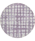 Addison Chantille ACN869-Purple 8 ft. X 8 ft. Round Rug