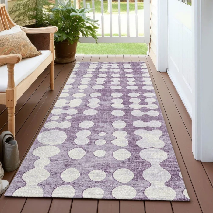 Addison Chantille ACN869-Purple 2 ft. 3 in. X 7 ft. 6 in. Rectangle Rug