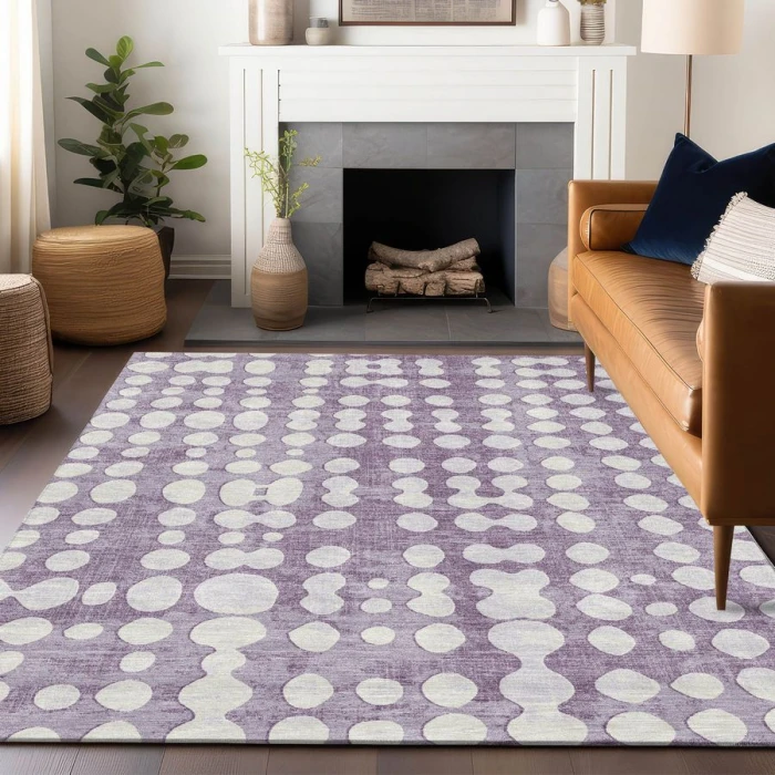 Addison Chantille ACN869-Purple 9 ft. X 12 ft. Rectangle Rug