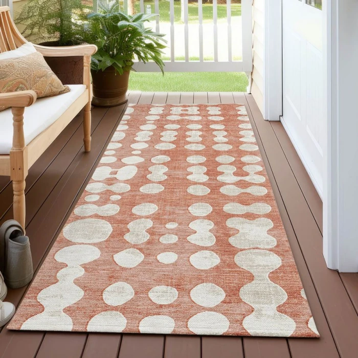 Addison Chantille ACN869-Salmon 2 ft. 3 in. X 7 ft. 6 in. Rectangle Rug