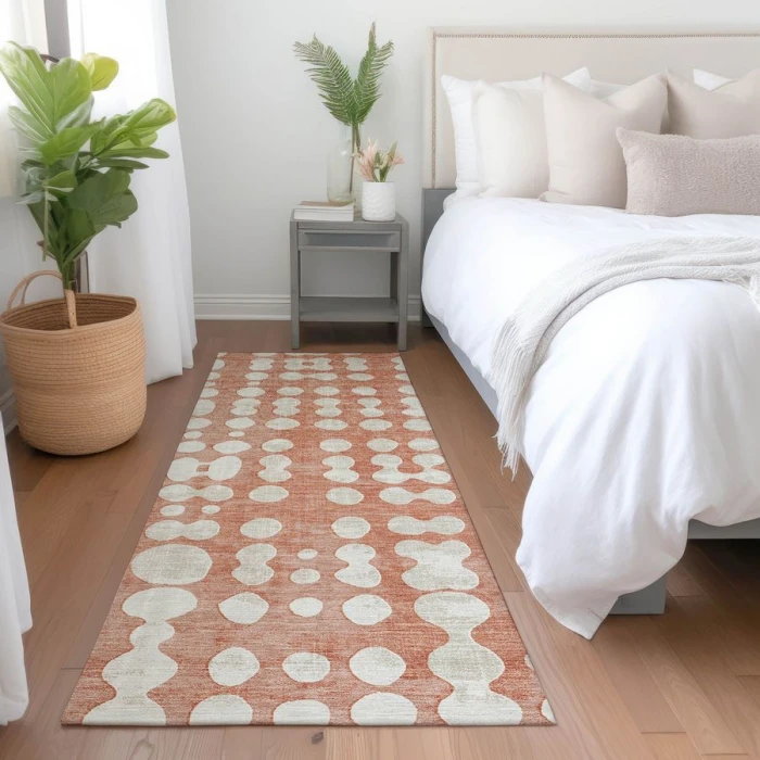 Addison Chantille ACN869-Salmon 2 ft. 3 in. X 7 ft. 6 in. Rectangle Rug