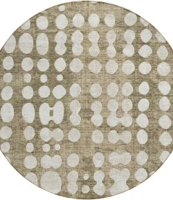 Addison Chantille ACN869-Taupe 8 ft. X 8 ft. Round Rug