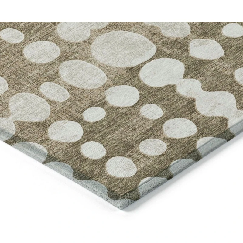 Addison Chantille ACN869-Taupe 8 ft. X 8 ft. Round Rug